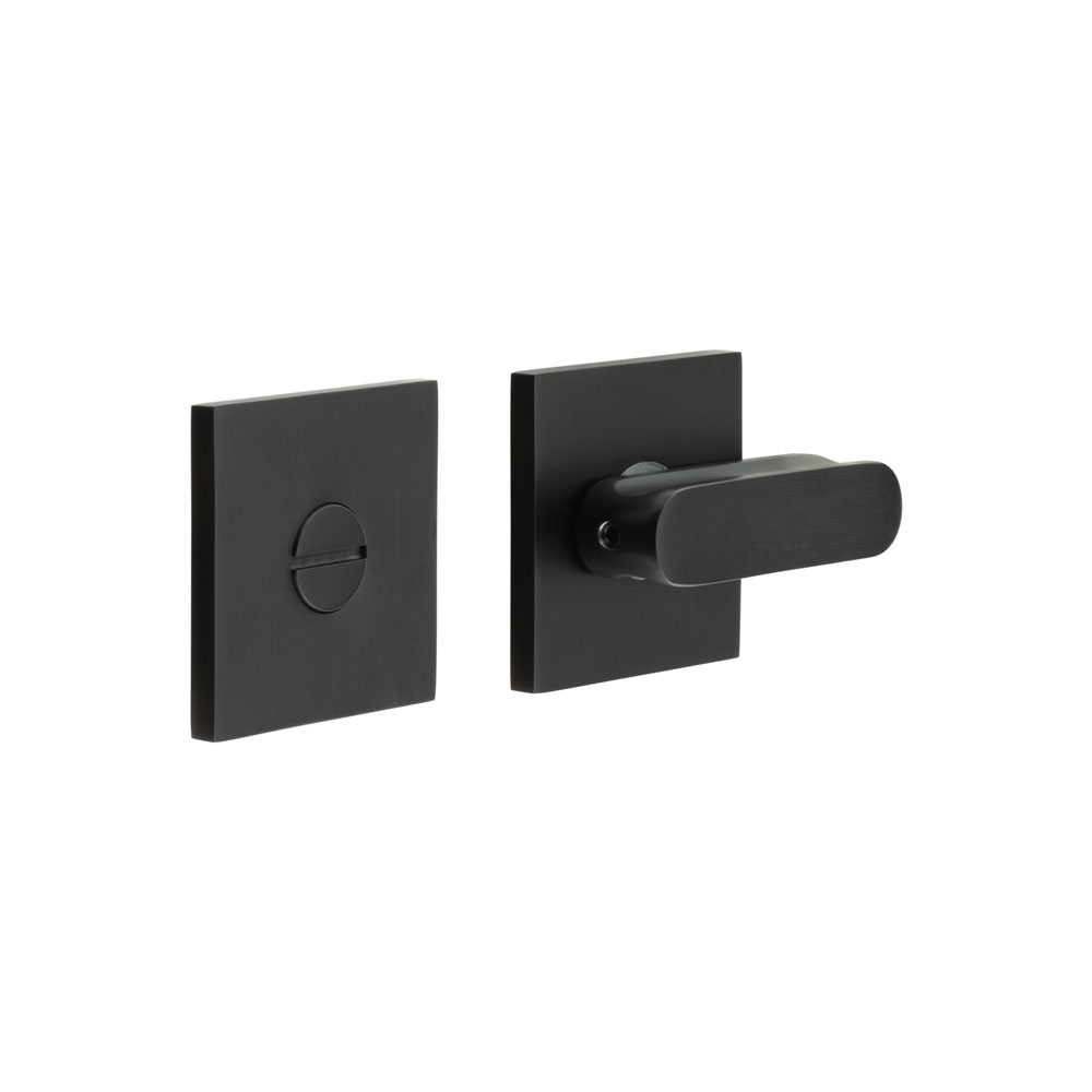 CR-803 Black Thumb Turn & Lock Door Handle CR-803B7MB by Frelan