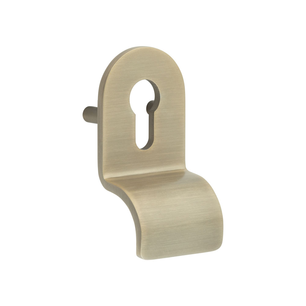 Cylinder Pull Lug Fixed Antique Brass CRES1602AB by Frelan