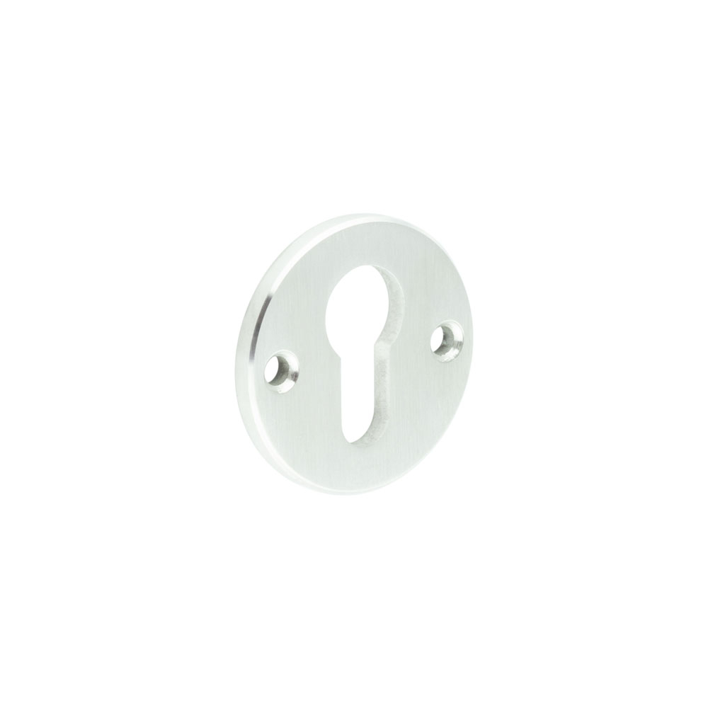 CRES Satin Stainless Steel Euro Escutcheon Face Fixed CRES1651SSS by Frelan
