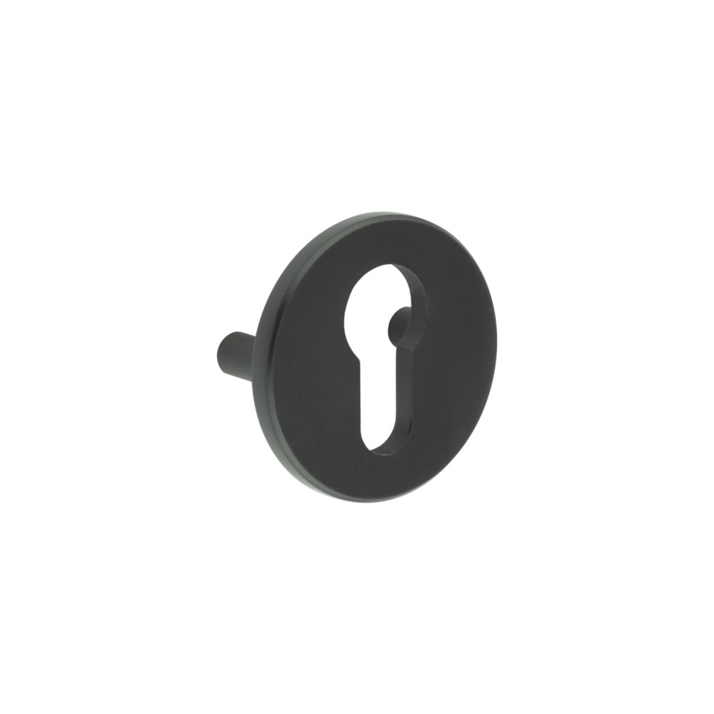 CRES Black Euro Escutcheon Lug Fixed CRES1652MB by Frelan