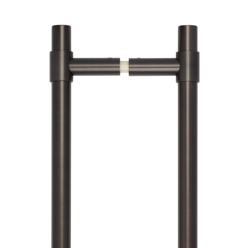 CRES 425mm Back to Back Dark Bronze T-Bar Pull Handle CRES3001DBB2B by Frelan