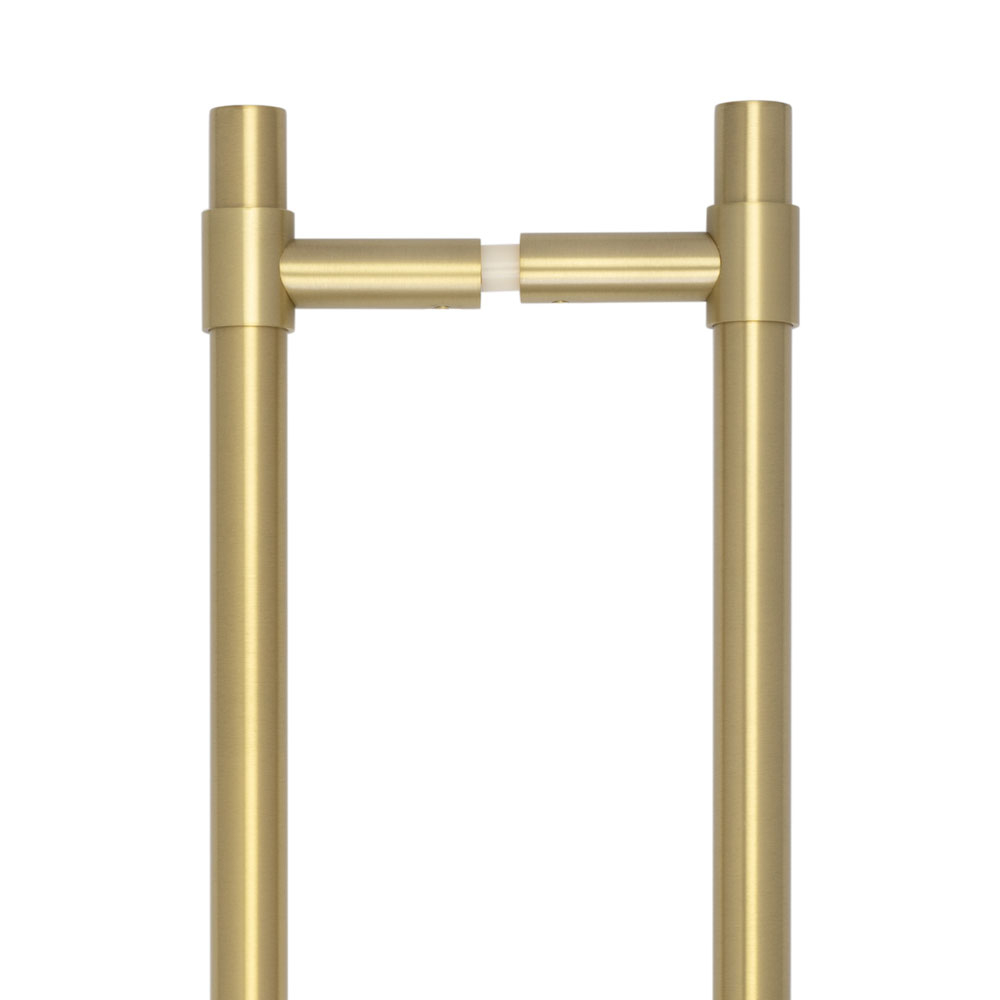 CRES 425mm Back to Back Satin Brass T-Bar Pull Handle CRES3001SBB2B by Frelan