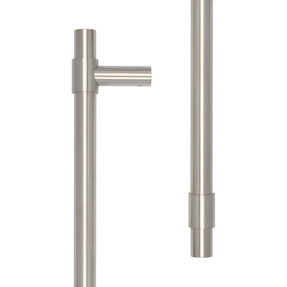 CRES 425mm Bolt Through Satin Stainless Steel T-Bar Pull Handle CRES3001SSS by Frelan