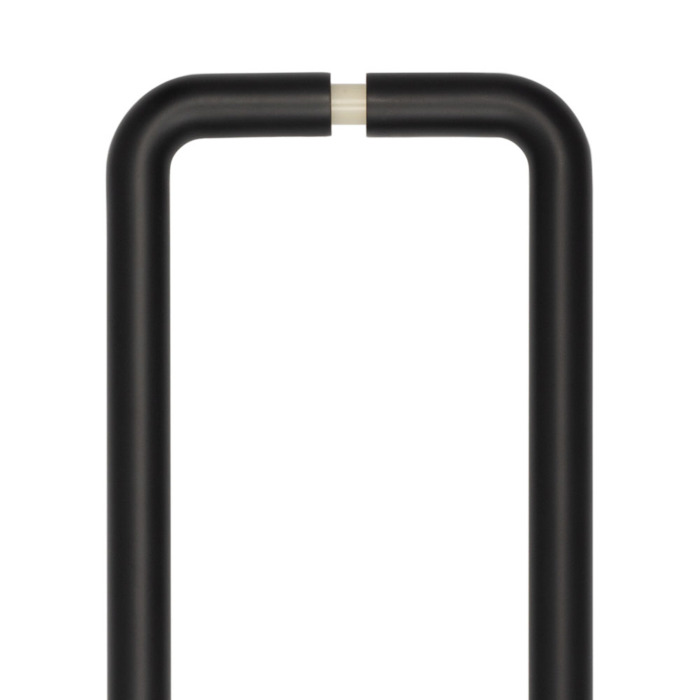 CRES 425mm Back to Back Black D Shape Pull Handle CRES3002MBB2B by Frelan