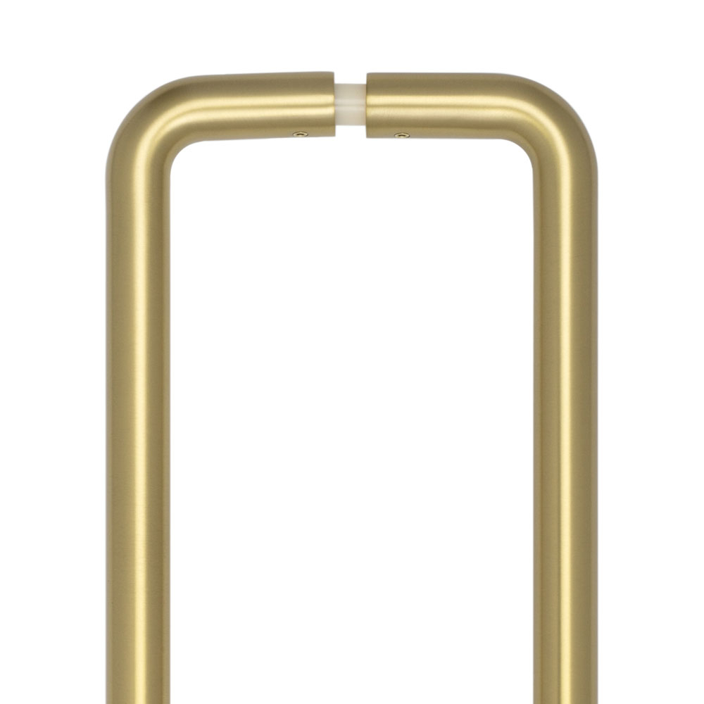 CRES 425mm Back to Back Satin Brass D Shape Pull Handle CRES3002SBB2B by Frelan