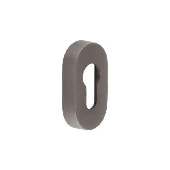 CRES Oval Dark Bronze Euro Escutcheon CRES403DB by Frelan