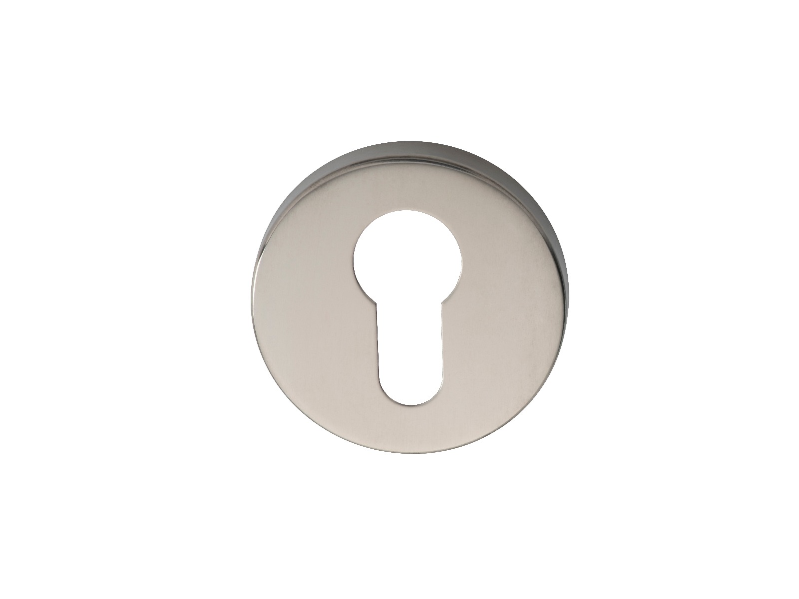 Eurospec CSE1005BSS Steelworx Euro Profile Escutcheon On Concealed Fix Round Rose 52mm Bright Stainless Steel