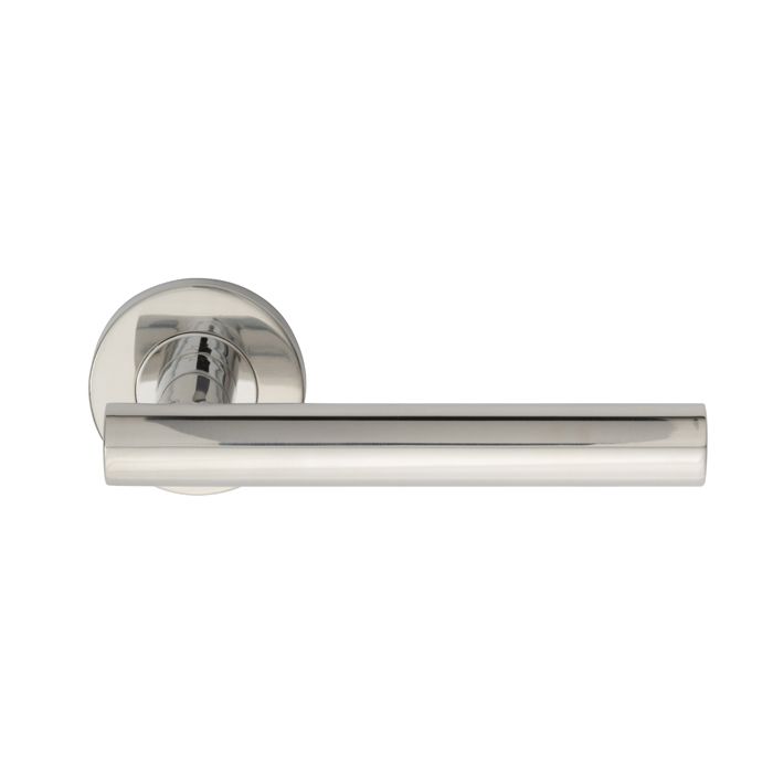 Eurospec CSL1194BSS/201 Philadelphia 19mm Dia. Lever On Concealed Fix Sprung Round Rose