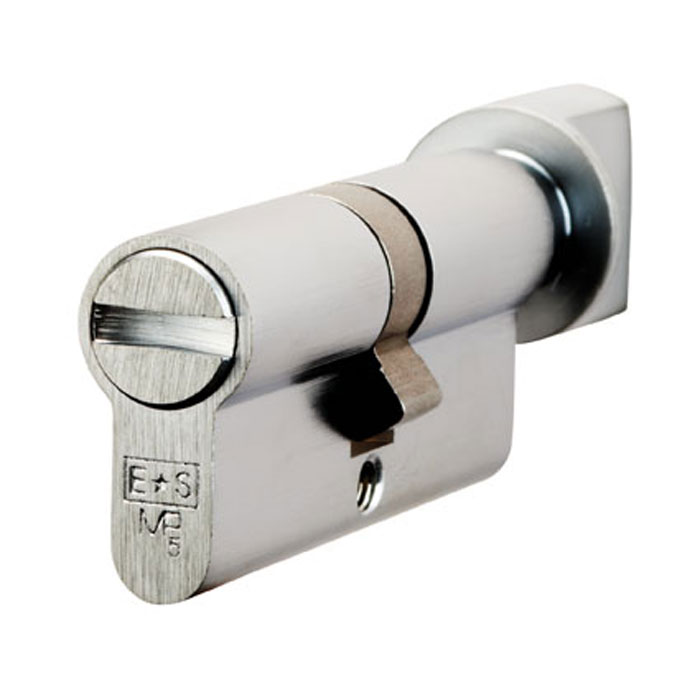 Eurospec Mp5 70Mm Euro Bathroom Turn - Architectural Satin Chrome CYA70470SC