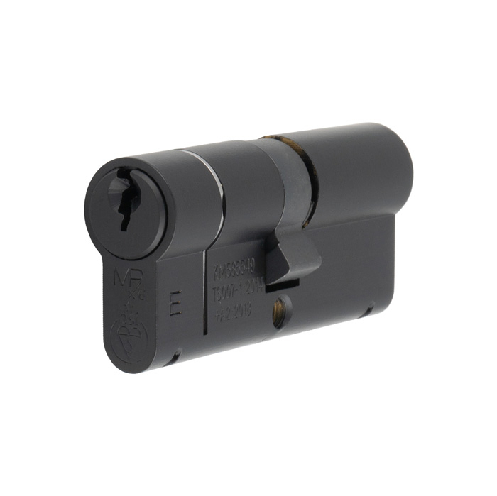 Eurospec CYF77270MB Mpx6 Euro Double Cylinder 35/35mm - Master Keyed Workshop Matt Black