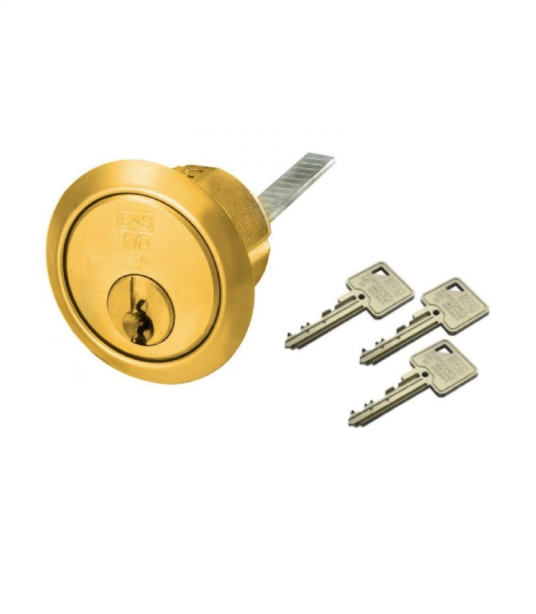 Eurospec CYG79525PB Mp10 Universal Rim Cylinder Umk Polished Brass