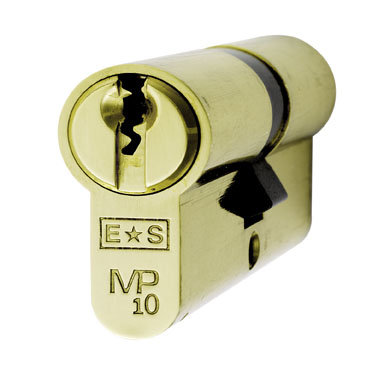 Eurospec CYG7424550PB Mp10 Euro Double Offset Cylinder 45/50mm Ka Polished Brass