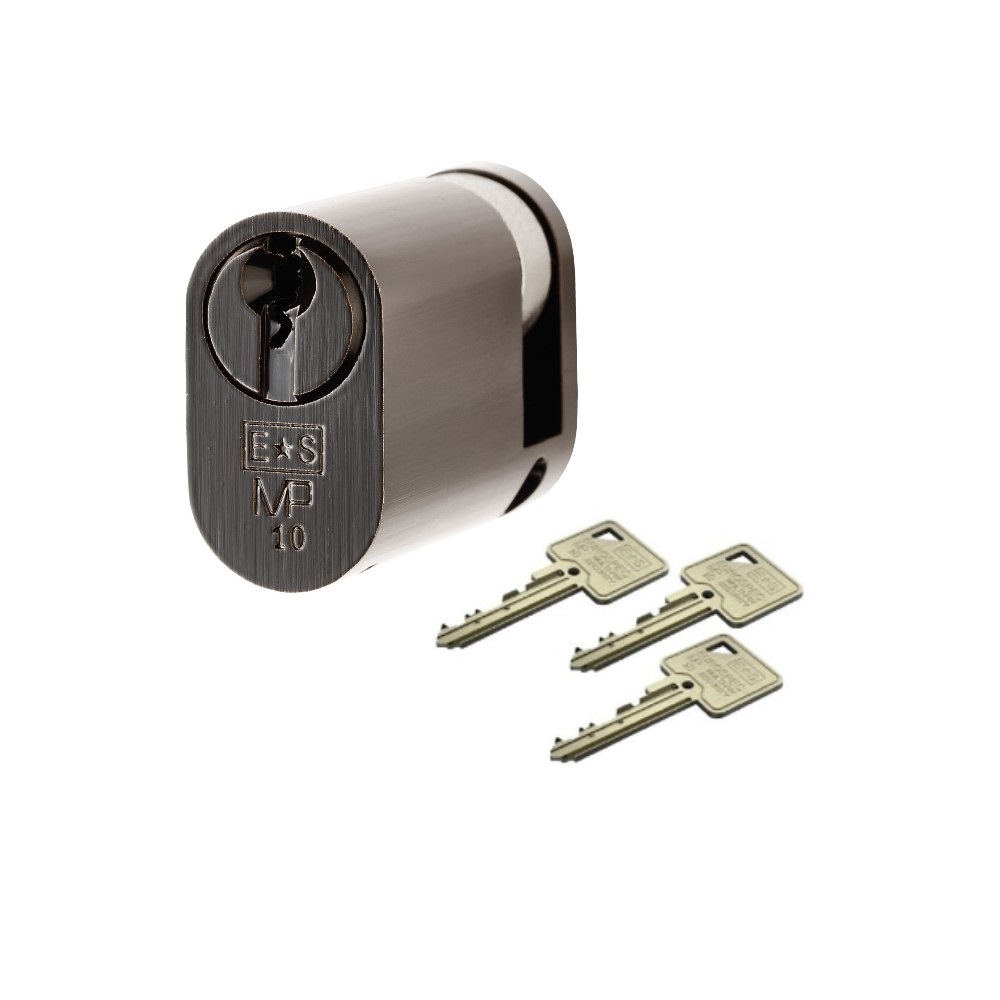 Eurospec CYG78142PB Mp10 Uk Oval Single Cylinder 42mm Umk Polished Brass