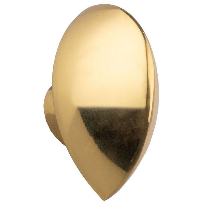 Eurospec CYZ70008PB Dnd Round Thumbturn To Suit Cylinder Polished Brass