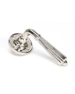 From The Anvil 45321 Polished Nickel Hinton Lever on Rose Set