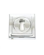 From The Anvil 45690 Polished Chrome Round Escutcheon (Square) Polished Chrome