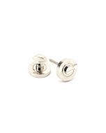 From The Anvil 45739 Polished Nickel Round Thumbturn Set (Plain) Polished Nickel