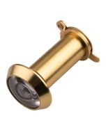 Carlisle Brass AA77 Door Viewer 180 Degrees - Glass Lens Polished Brass