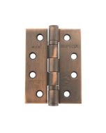 Atlantic Ball Bearing Hinges Grade 13 Fire Rated 4" x 3" x 3mm - Antique Copper AH1433AC
