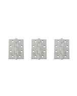 Atlantic Ball Bearing Hinges Grade 11 Fire Rated 4" x 3" x 2.5mm set of 3 - Polished Chrome AHG111433PC(3)
