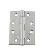 Atlantic Ball Bearing Hinges Grade 11 Fire Rated 4" x 3" x 2.5mm - Polished Chrome AHG111433PC