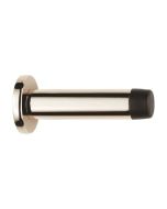 Carlisle Brass AZ21PN Wall Mounted Cylinder Doorstop With Rose 64mm Polished Nickel