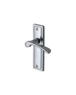 Project Hardware BOS1010-PC Door Handle Lever Latch Boston Design Polished Chrome finish