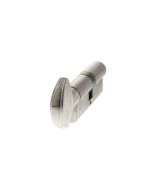 AGB Euro Profile 5 Pin Cylinder Key to Turn 35-35mm (70mm) - Satin Chrome C620323030