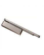 Eurospec DCC2024SM/PNP/FCP Surface Mounted Slim Action Closer C/W Slide Arm + Pnp Cover Size 2-4 Polished Nickel Plated
