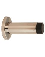 Eurospec DSW1016BSS Wall Mounted Door Stop On Concealed Rose (76 X 22mm) Bright Stainless Steel