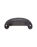 Foxcote Foundries FF44 Drawer Pull - 4.5" Black Antique