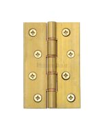 Heritage Brass HG99-350-NB Hinge Brass with Phosphor Washers 4" x 2 5/8" Natural Brass finish