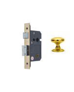 Frelan Bathroom locks 65mm JL1071PB Polished Brass