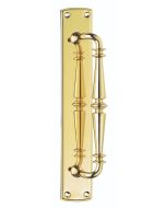Carlisle Brass PF106 Pull Handle (Ornate) Polished Brass