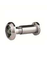 Eurospec SWE1000BSS Door Viewer Stainless Steel 180 Deg - With Crystal Lens Bright Stainless Steel