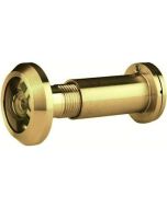 Carlisle Brass AA77 Door Viewer 180 Degrees - Glass Lens Polished Brass