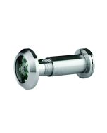 Eurospec SWE1000SSS Door Viewer Stainless Steel 180 Deg - With Crystal Lens Satin Stainless Steel