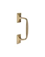 Heritage Brass V1150 202-SB Door Pull Handle Cranked Design 8 Satin Brass Finish