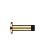 Zoo Hardware ZAB07 Door Stop - Cylinder c/w Rose 70mm Polished Brass