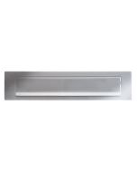 Zoo Hardware ZAS37SS Letter Plate - 340mm x 75mm - 312mm c/c Satin Stainless
