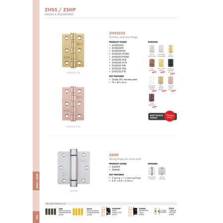 NEUF 24 PAIRES De Extrudé Laiton Massif Charnières 75mm (7.6cm