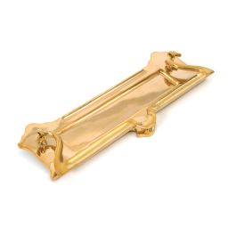 Battacchio Lettere In Ottone Lucido - Copriferitoia Classica Con Stile Tradizionale - Foto 3