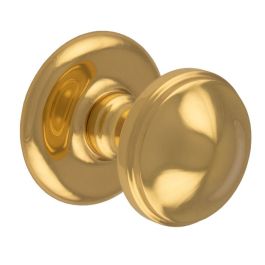 Carlisle Brass - M60 - Round Centre Door Knob Brass/Chrome/Satin