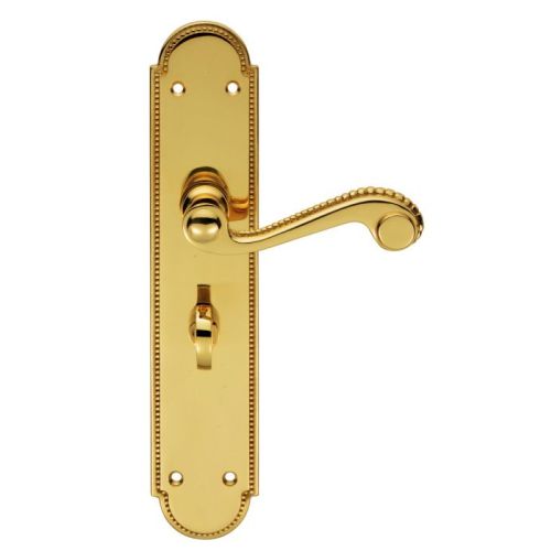 Carlisle Brass Polished Brass Astro Lever On Round Rose AQ1