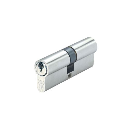 Zoo Hardware P5 40/55mm Euro Double Cylinder Keyed to Differ Nickel  P5EP4055DNPE