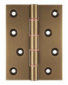 Simonswerk 1250 Double Phosphor Bronze Washered Brass Butt Hinge 100mmx 75mm c/w Screws Antique Brass
