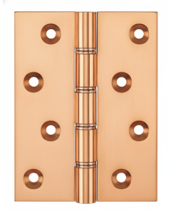 Simonswerk 1250 Double Phosphor Bronze Washered Brass Butt Hinge 100mmx 75mm c/w Screws Copper Plated