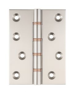 Simonswerk 1250 Double Phosphor Bronze Washered Brass Butt Hinge 100mmx 75mm c/w Screws Polished Chrome