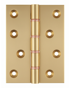 Simonswerk 1250 Double Phosphor Bronze Washered Brass Butt Hinge 100mmx 75mm c/w Screws Satin Brass