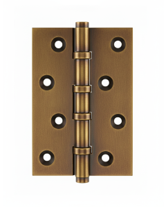 Simonswerk 1540 Ball Race Brass Butt Hinges 100mm x 65mm c/w Screws Antique Brass